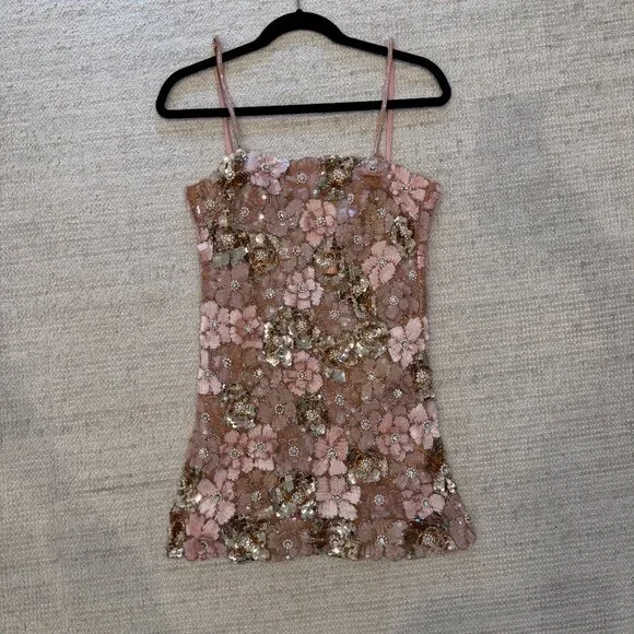 LoveShackFancy Aleria Mini Dress - Picture 3 of 6